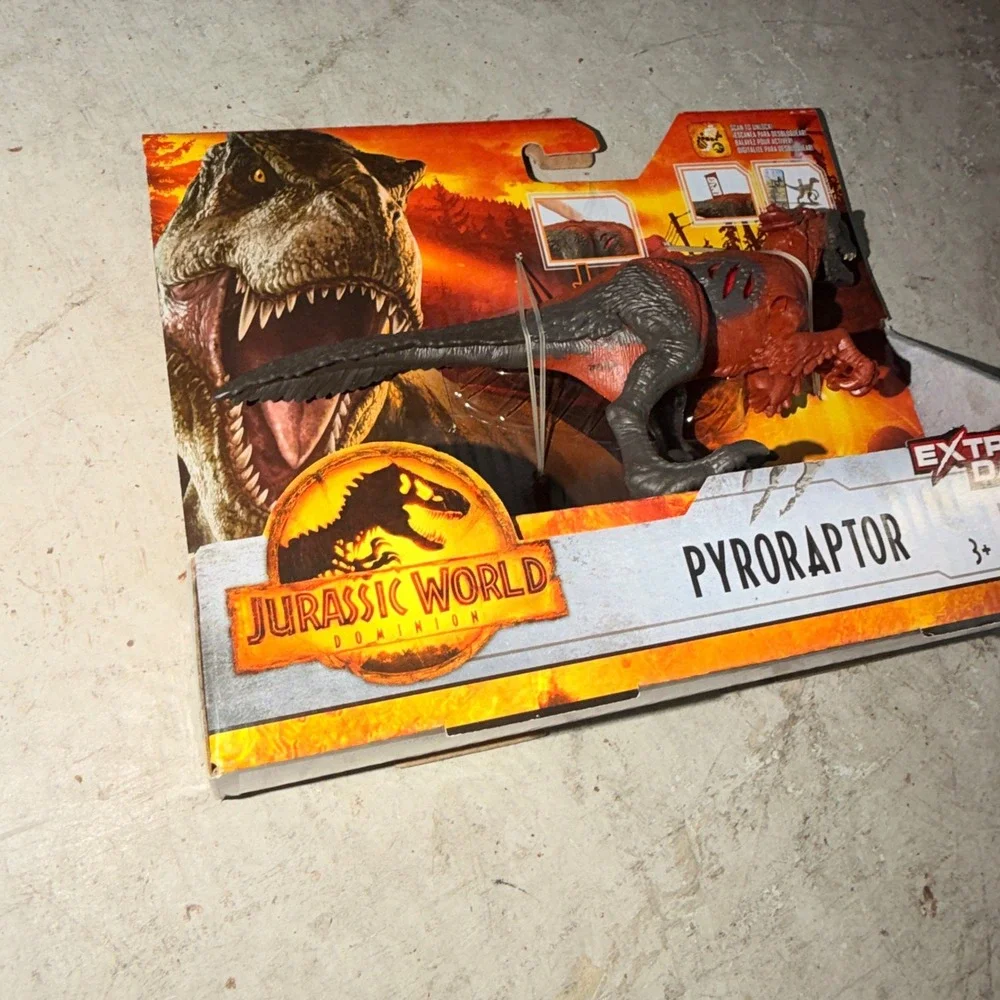 Jurassic World Dominion Pyroraptor Extreme Damage Dino Mattel 2021